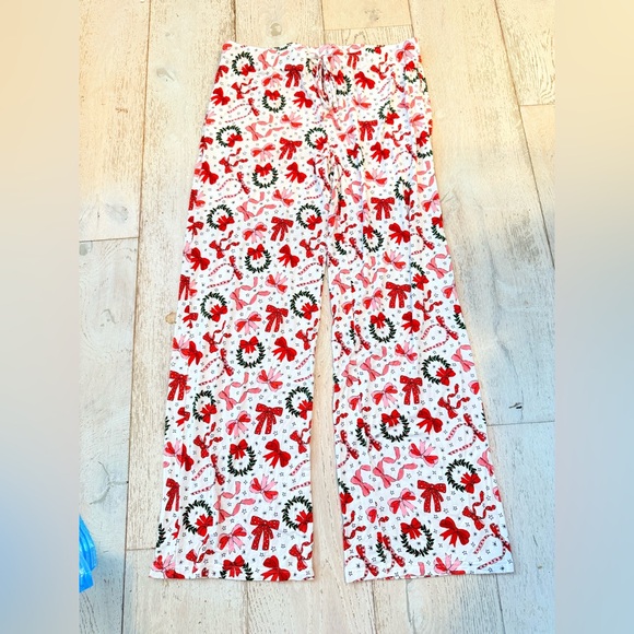 NWOT Caden Lane Women’s Pajama Pants “Bow What Fun” Rare Sold Out XL - Picture 7 of 11